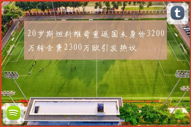 20岁斯坦科维奇重返国米身价3200万转会费2300万欧引发热议